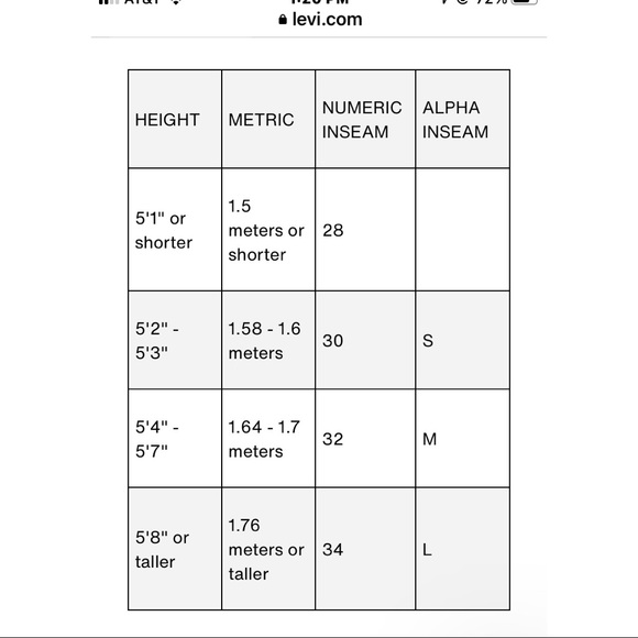 Levi’s 542 Distressed Straight Leg Pencil Jean Size 8 M. - Picture 7 of 9